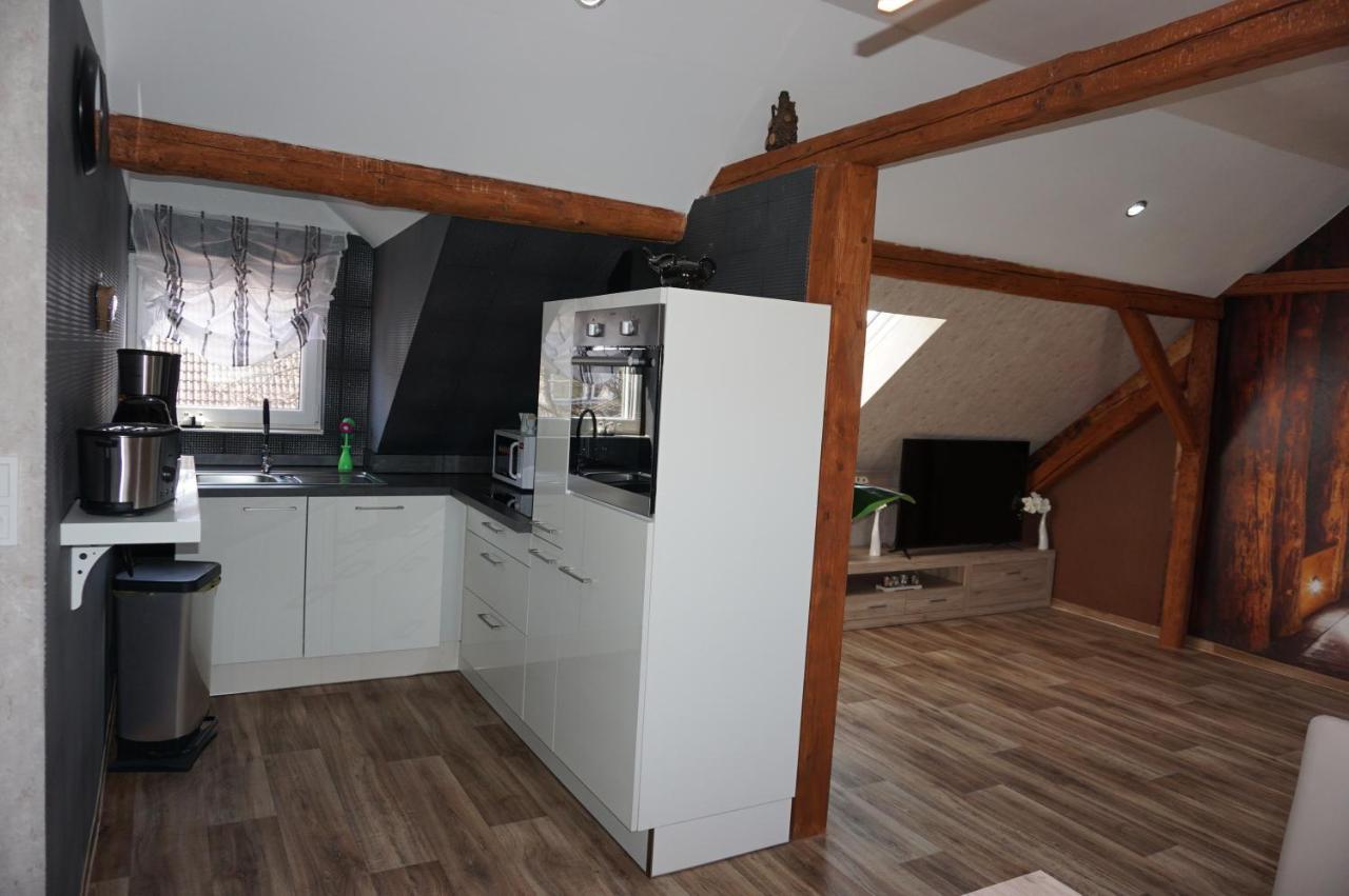 Aussergewoehnliche Dachgeschosswohnung Königslutter am Elm Extérieur photo